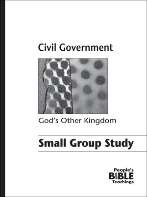 cover image of Civil Government Small Group Study